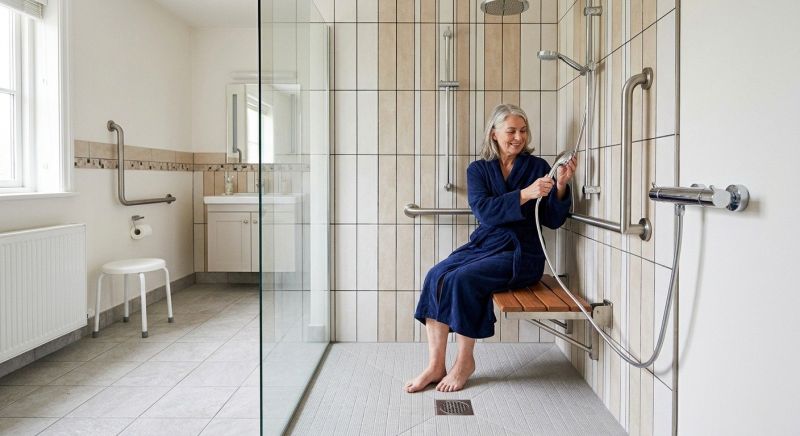 Accessible Shower Construction in Sarasota County, FL