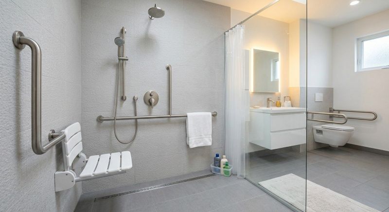 Handicap Shower Installation in Sarasota County, FL